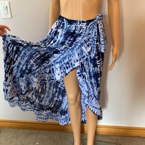 Swim cover up skirt